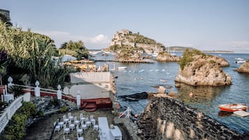 Vista spiaggia/mare