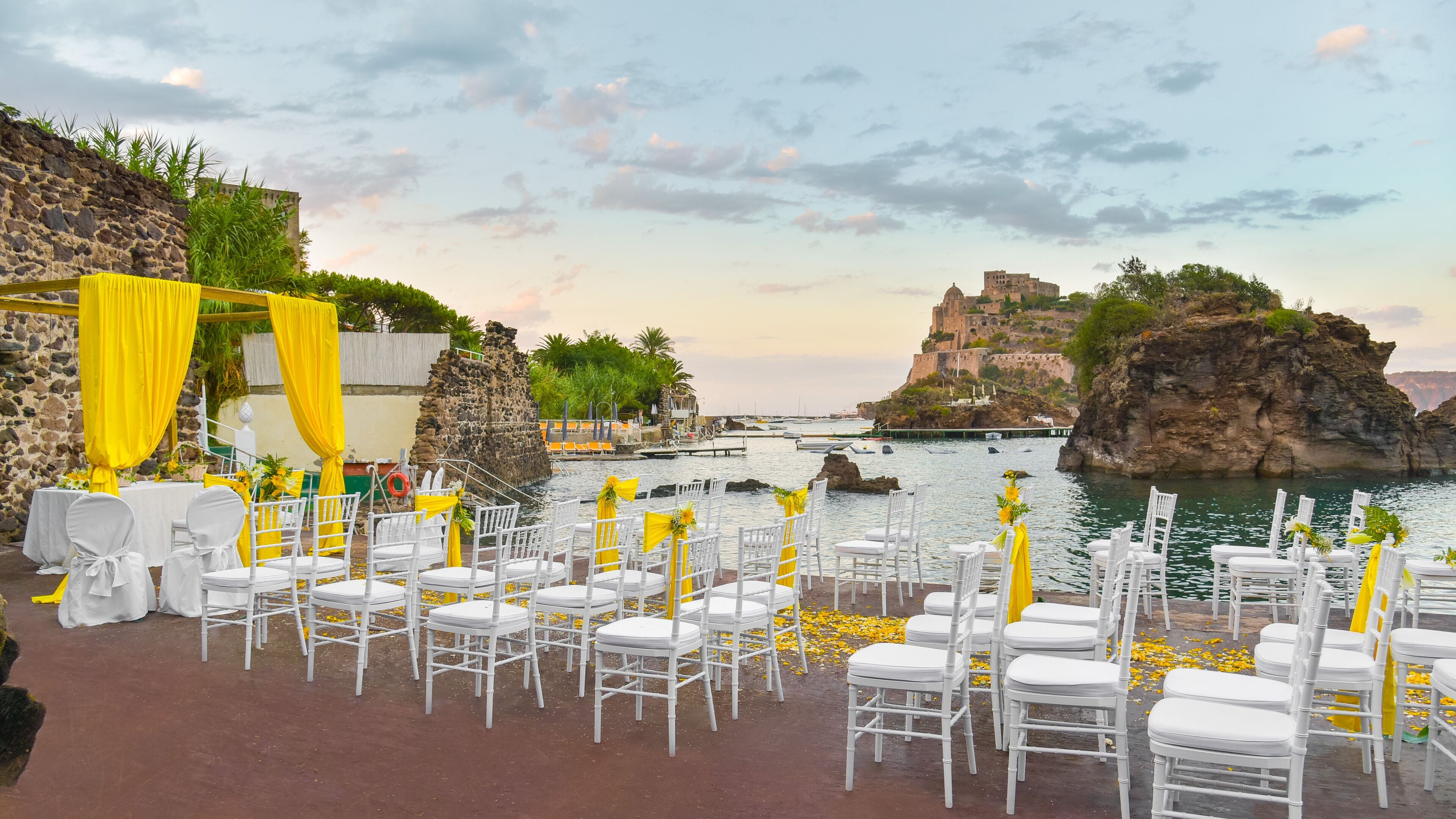 Außenbereich für Hochzeiten