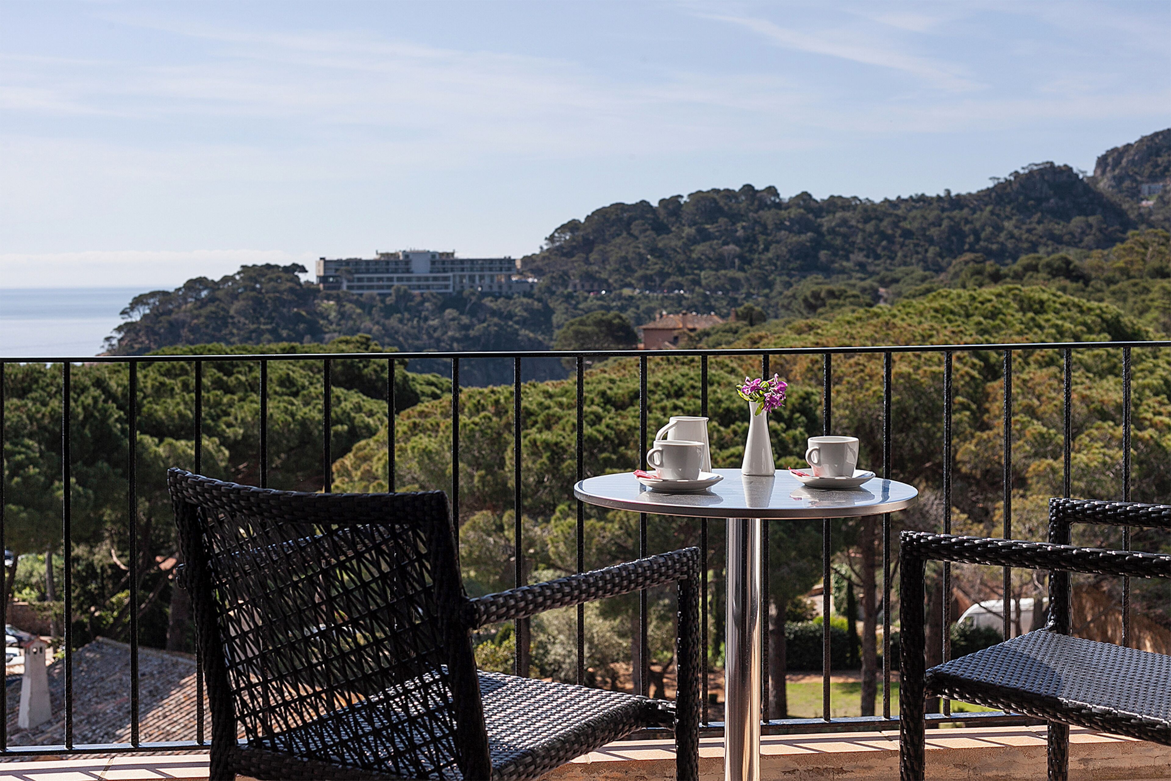 Suite, terras | Een minibar, een kluis op de kamer, gratis wifi, beddengoed