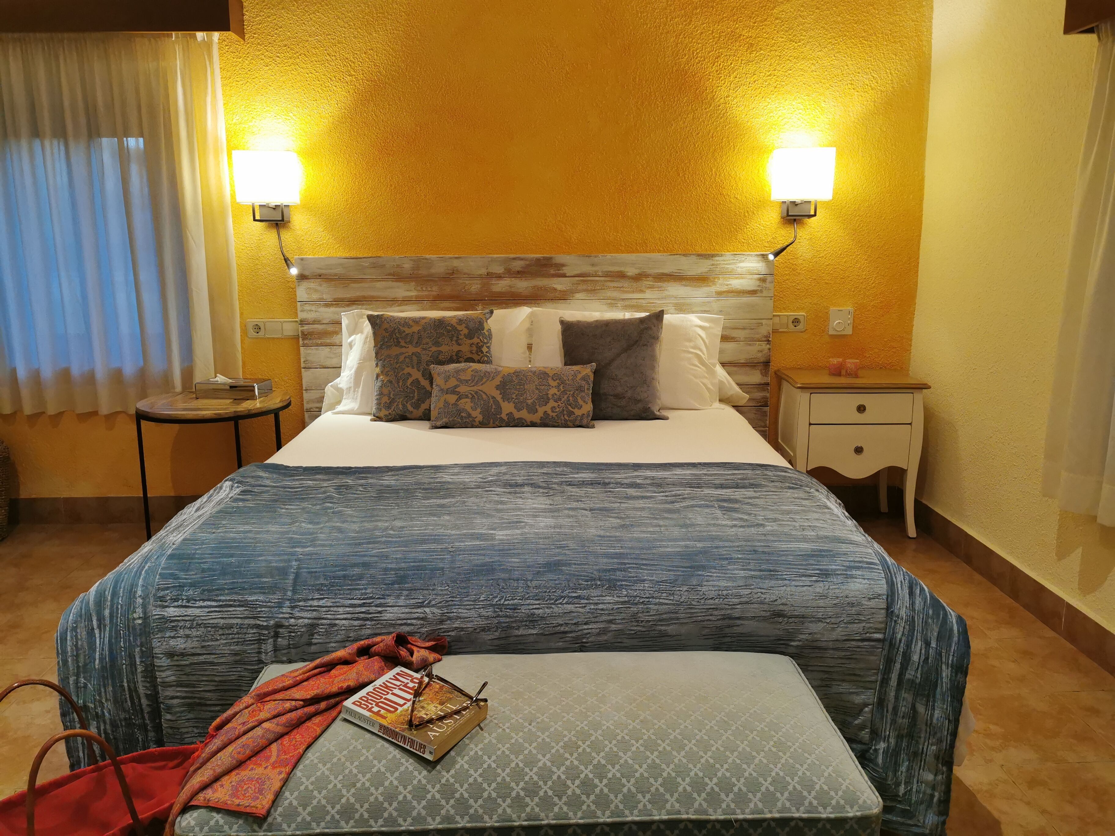 double or twin room (sant joan) | down duvets, minibar, in-room safe, desk