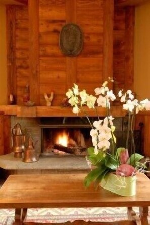 Fireplace - Hotel de Champoluc (Ayas)