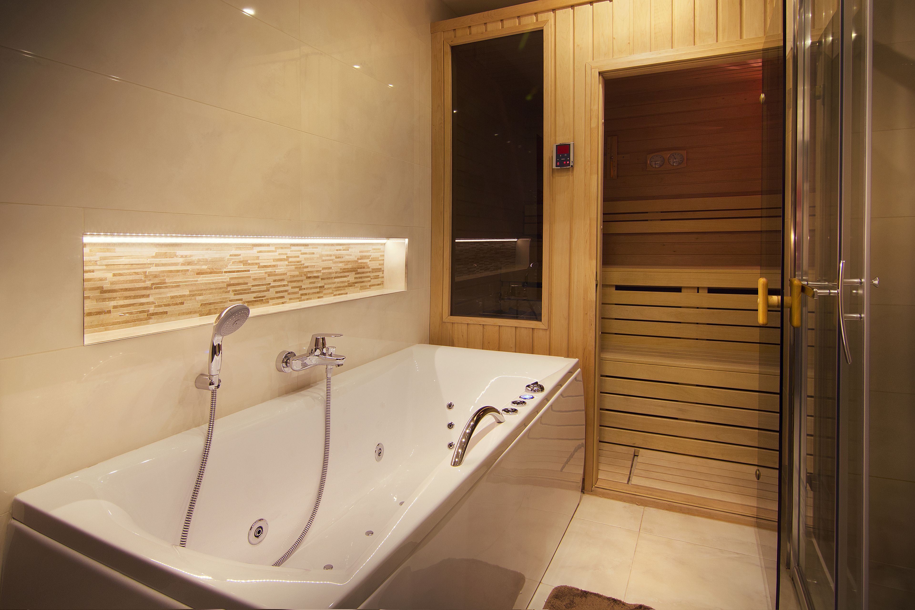 Deluxe-Apartment, Sauna (private sauna) | Zimmerausstattung