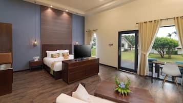 Garden View Chalet | Uitzicht op de tuin