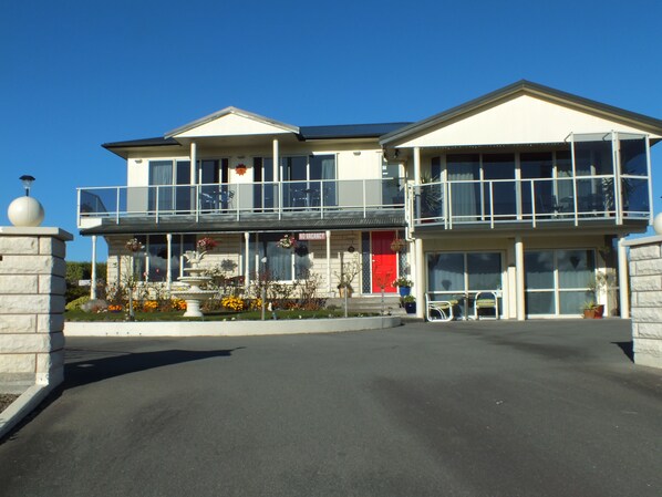 Front of property – evening/night