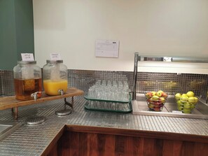 Frokostbuffé er inkludert hver dag