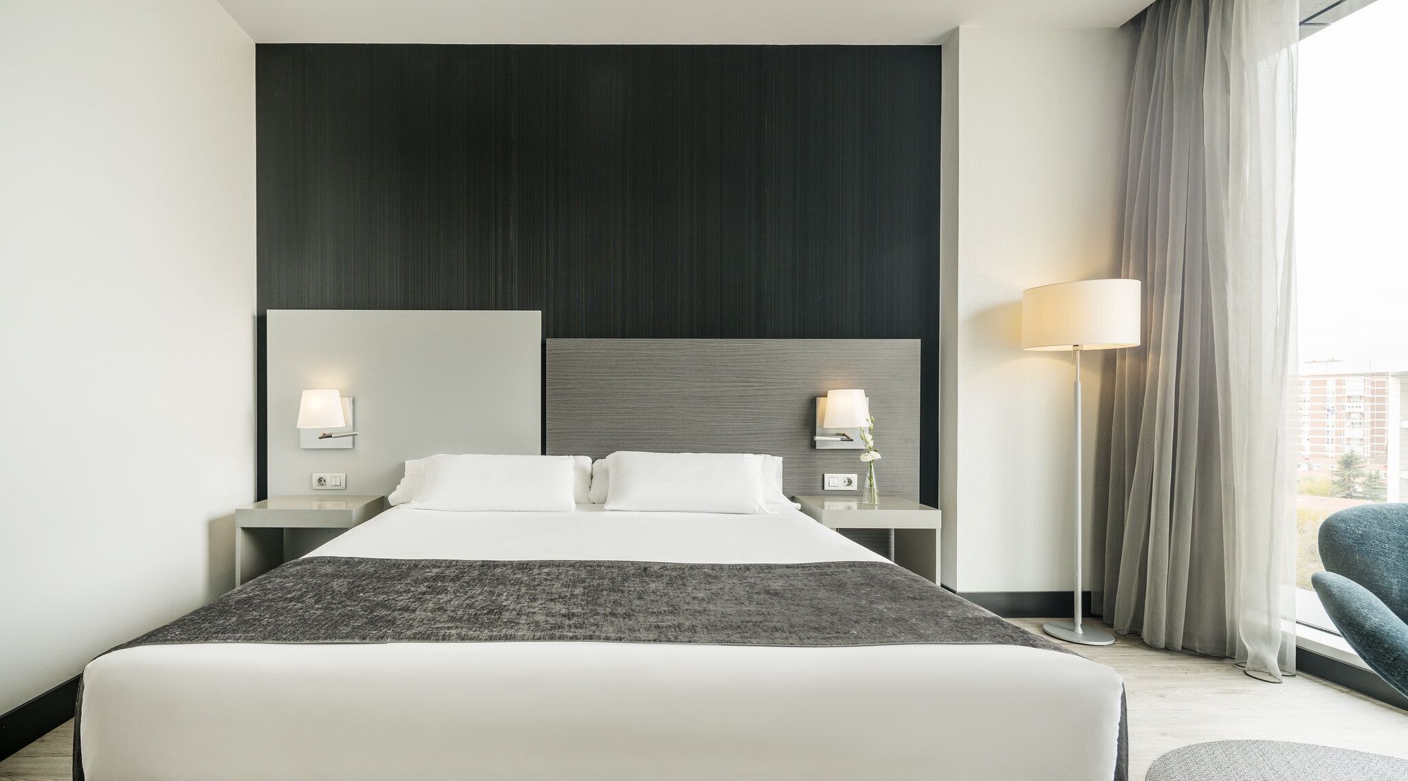 In-room safe, desk, laptop workspace, blackout drapes