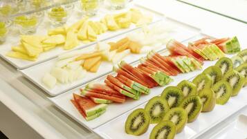 Daily buffet breakfast (EUR 19 per person)