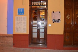 Façade de l’hébergement
