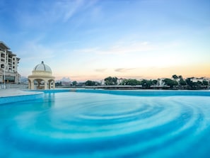 Seasonal outdoor pool