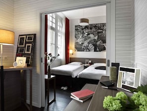 Apartment, 1 Bedroom | In-room safe, desk, soundproofing, iron/ironing board