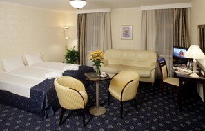 Family Room | Minibar, in-room safe, individually decorated, individually furnished - Rixwell Gertrude Hotel (Riga)