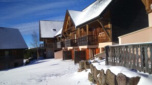 Façade de l’hébergement
