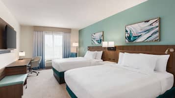1 bedroom, premium bedding, in-room safe, desk
