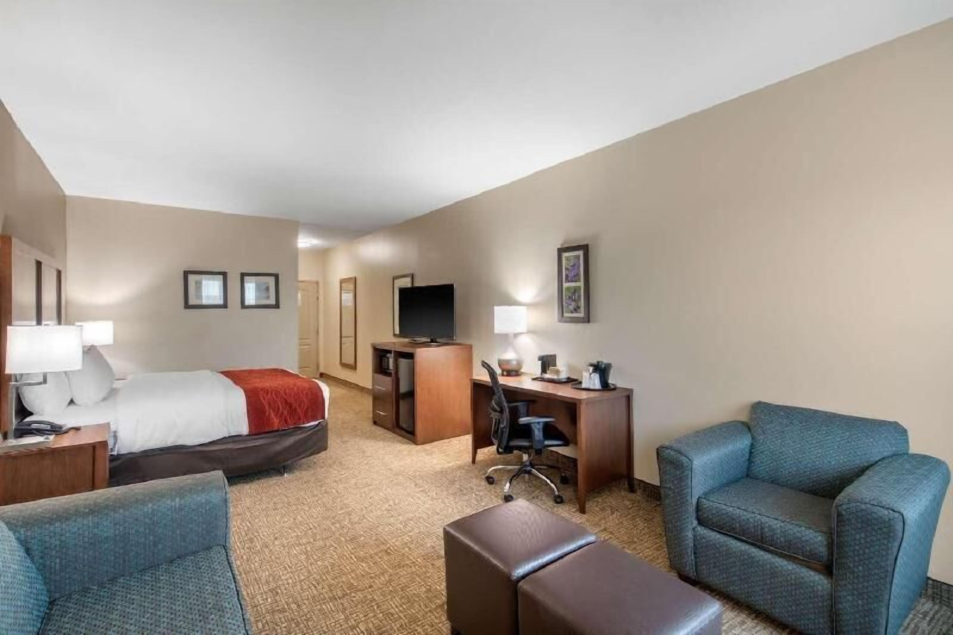 Ropa de cama de alta calidad y escritorio 