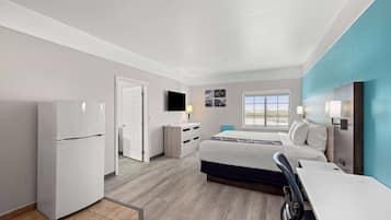 ํจ๋ฐ๋ฆฌ ์ค์ํธ, ์นจ์ค 2๊ฐ, ๊ธ์ฐ (2 King Bed) | 1 ๊ฐ์ ์นจ์ค, ๊ณ ๊ธ ์นจ๊ตฌ, ํ๋ก์ฐํ ์นจ๋, ์ฑ
์