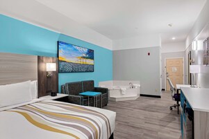 Habitación superior, 1 cama de matrimonio grande, no fumadores | Ropa de cama de alta calidad y colchones con acolchado adicional