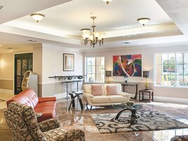 Sala de estar en el lobby