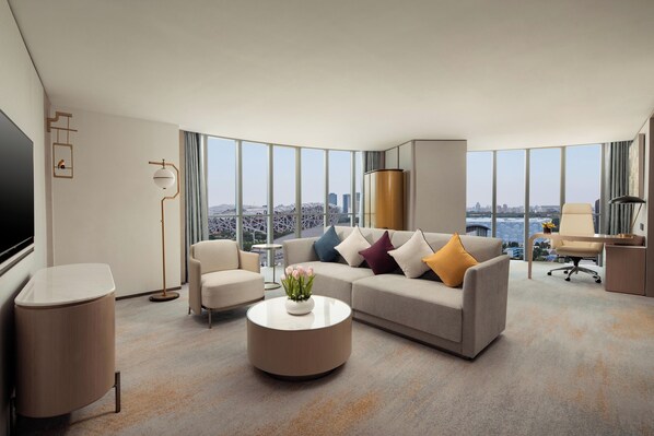 Premier Suite, 1 Single Bed, Club lounge access (Olympic Panorama View) | View from room - InterContinental Beijing Beichen by IHG (Beijing)