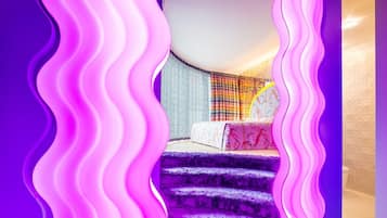 Habitació doble Deluxe | 1 dormitori, roba de llit hipoal·lergògena i minibar