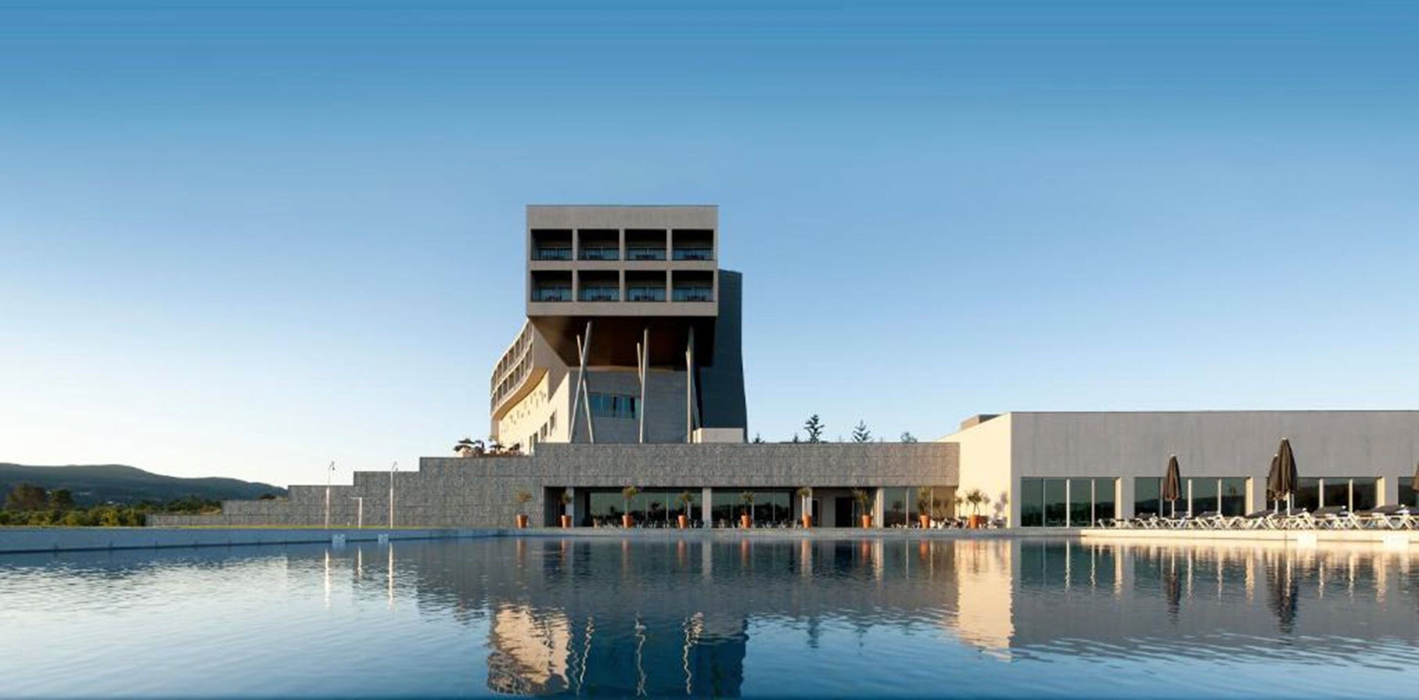 Façade de l’hébergement