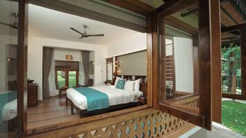 Ropa de cama de alta calidad y minibar