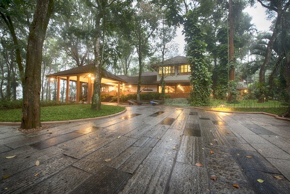 Façade de l’hébergement