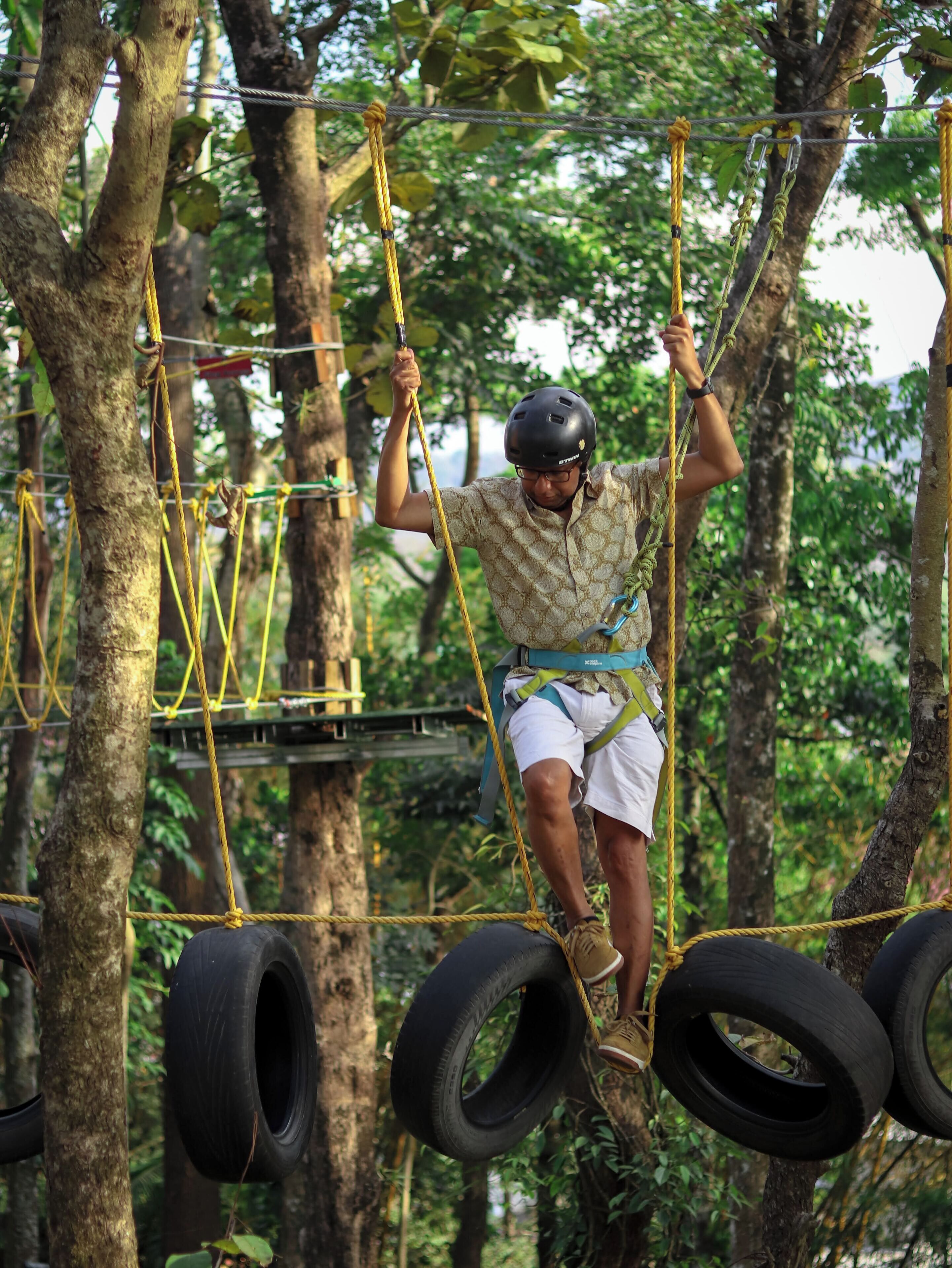 ropes course (team building)