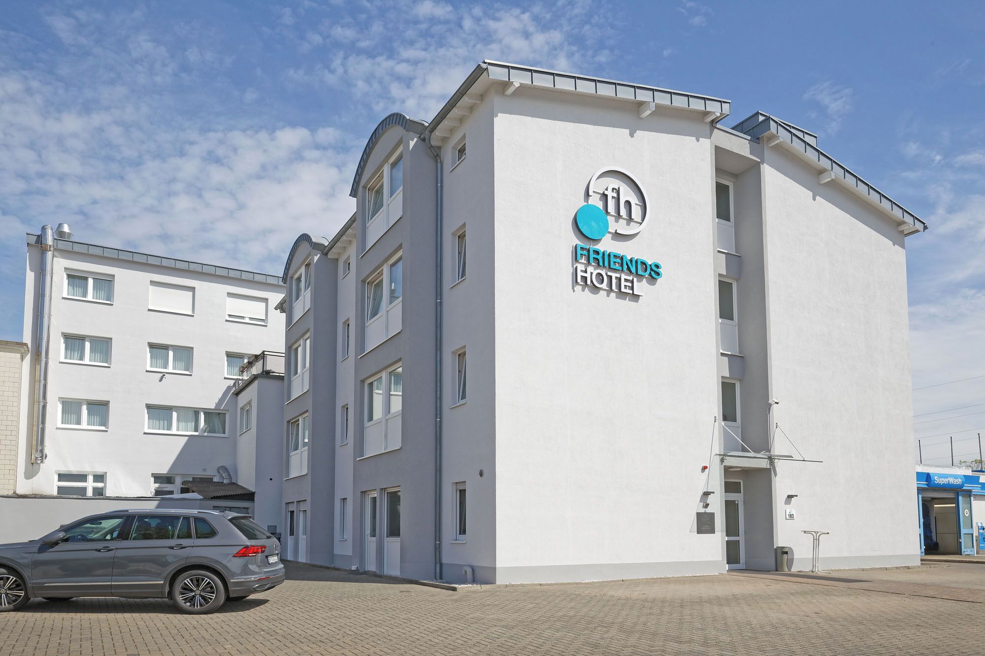 Fassade der Unterkunft