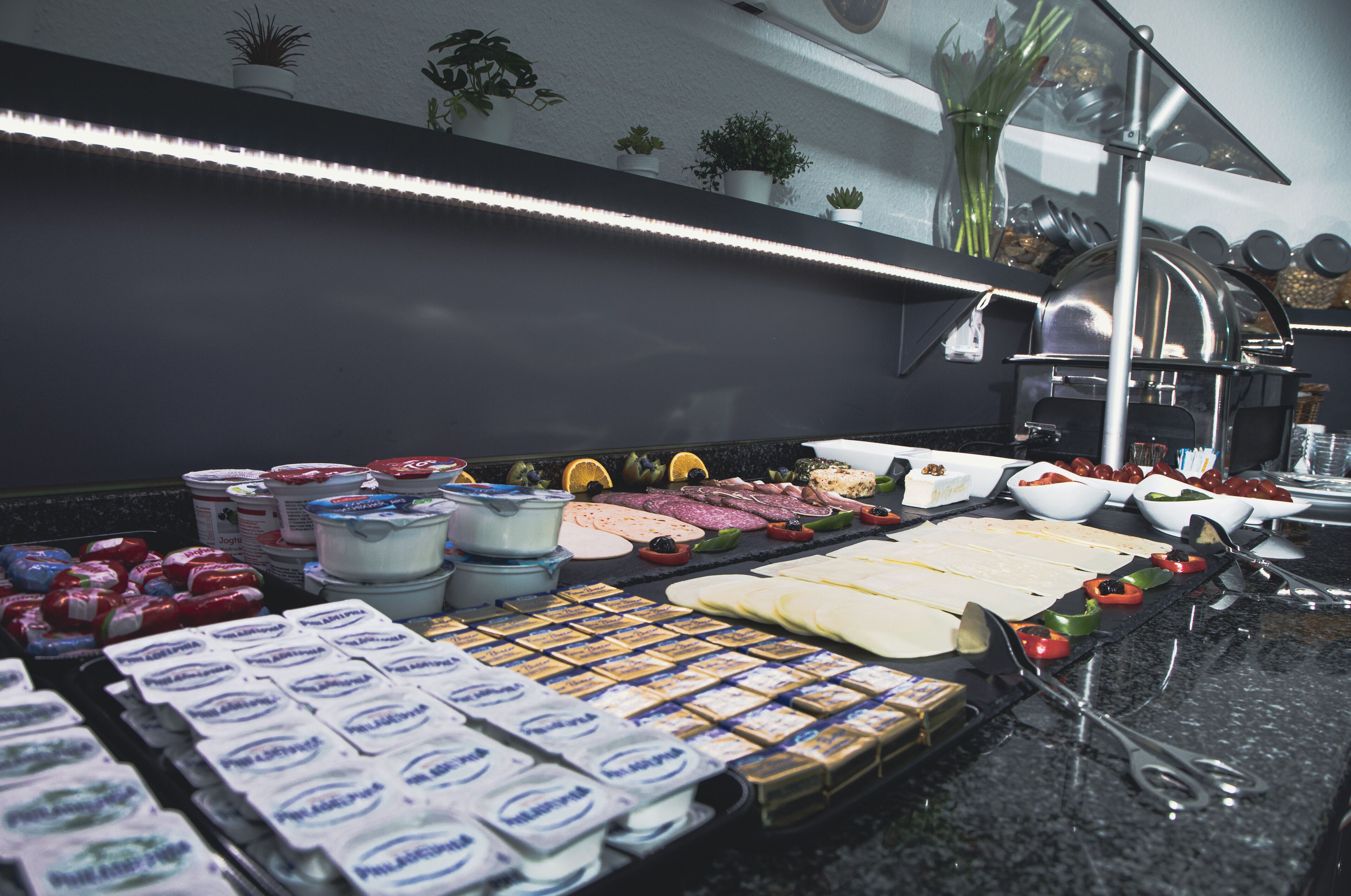 daily buffet breakfast (eur 17.00 per person)