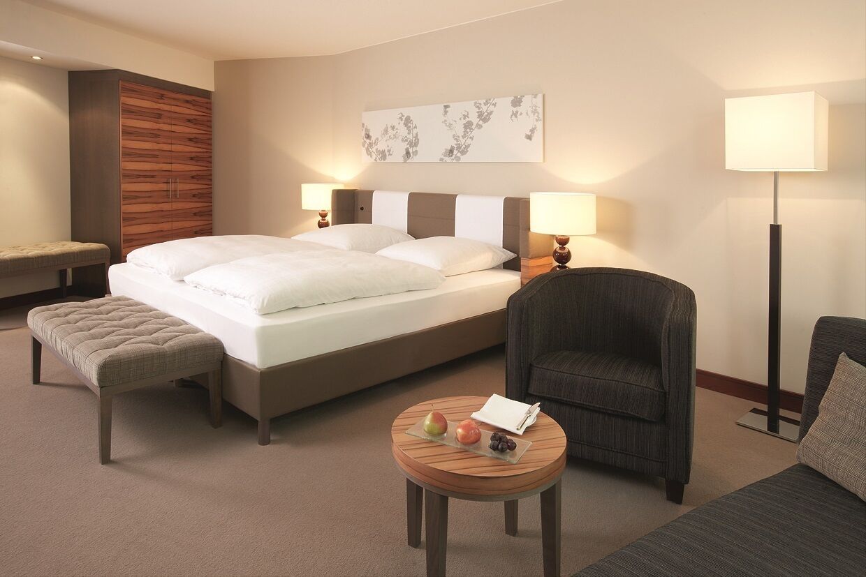 Komfort Plus Doppelzimmer | Hypo-allergenic bedding, minibar, in-room safe, individually decorated