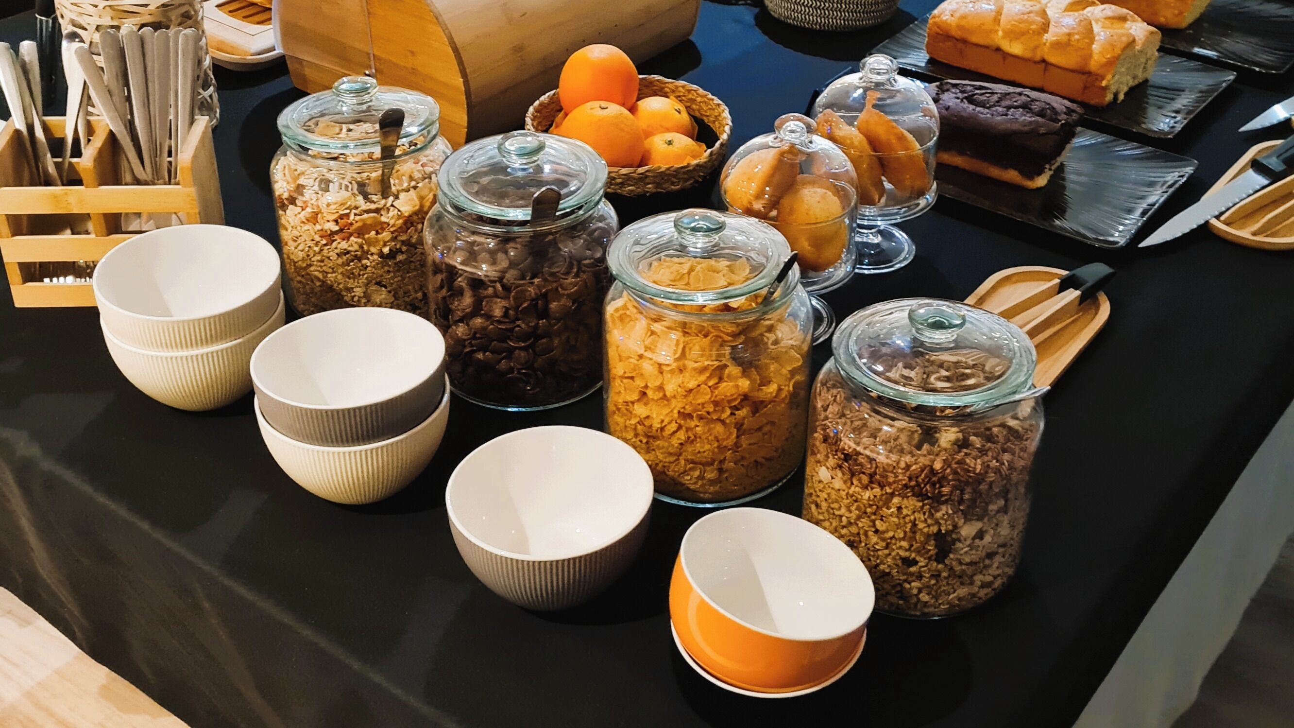 daily buffet breakfast (eur 13.50 per person)