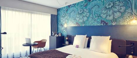 Privilege, Rom, 1 dobbeltseng | Sengetøy av topp kvalitet, senger med overmadrass og safe på rommet