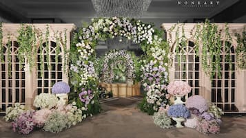 Indoor wedding