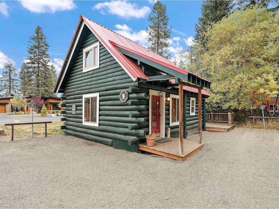 Ferienhütte, 2 Schlafzimmer, Küche