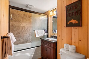 Ferienhütte, 3 Schlafzimmer, Küche | Badezimmer