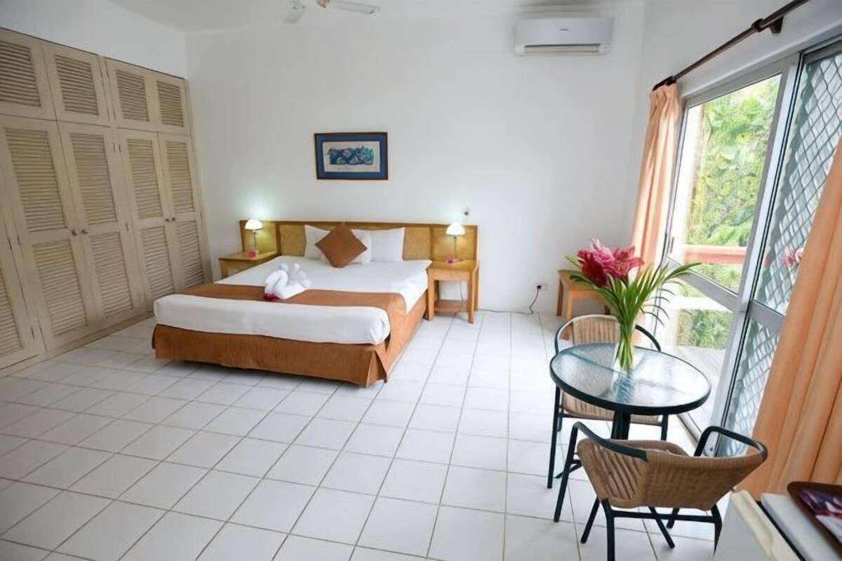 Premium bedding, in-room safe, iron/ironing board (on request)