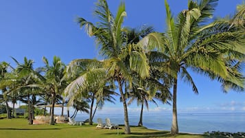 Blick von der Unterkunft