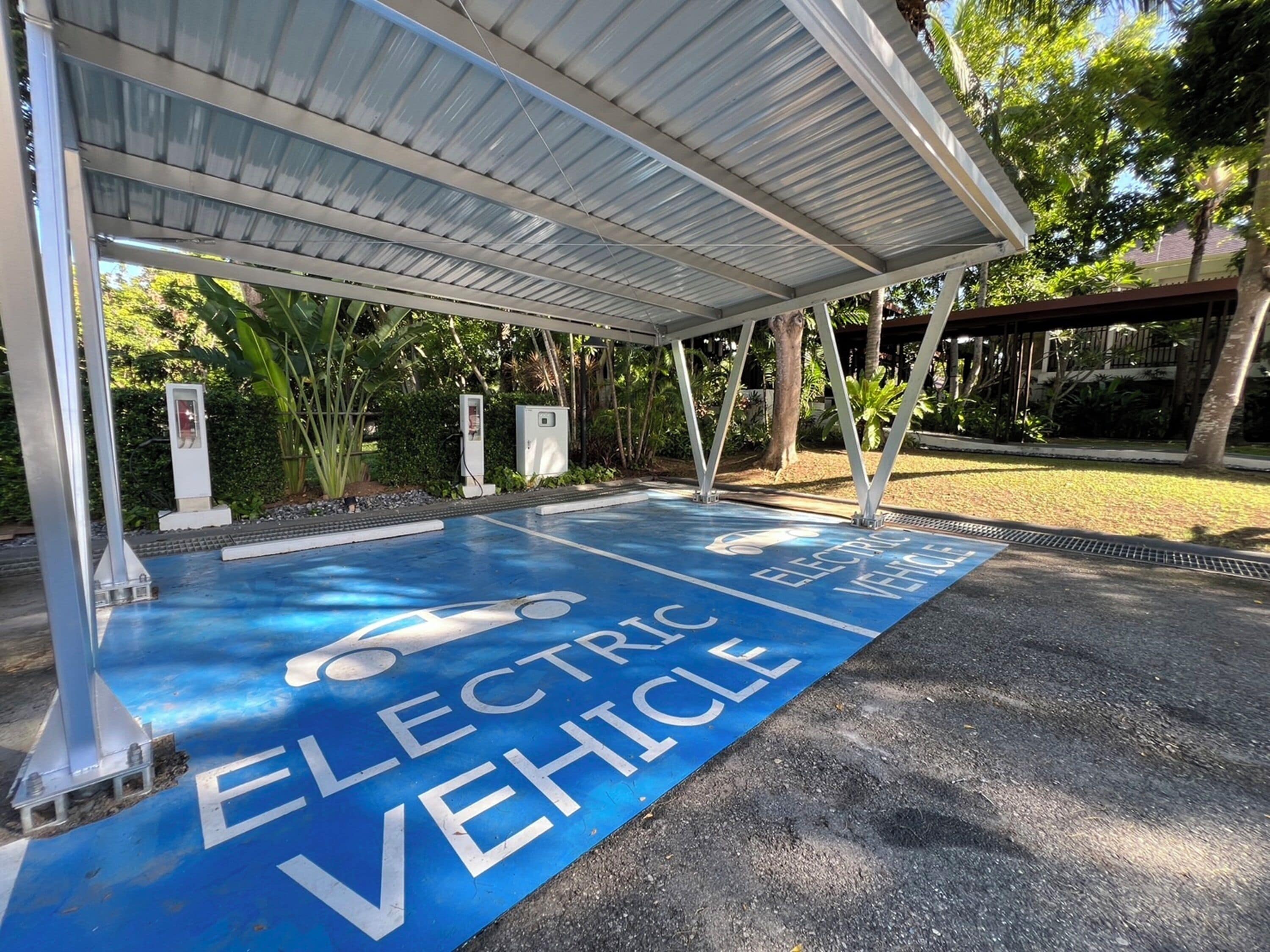 electric vehicle-charging station