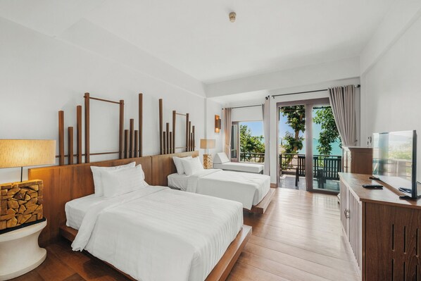 Deluxe Twin Room | Minibar, in-room safe, desk, blackout drapes - The Kala Samui (Koh Samui)