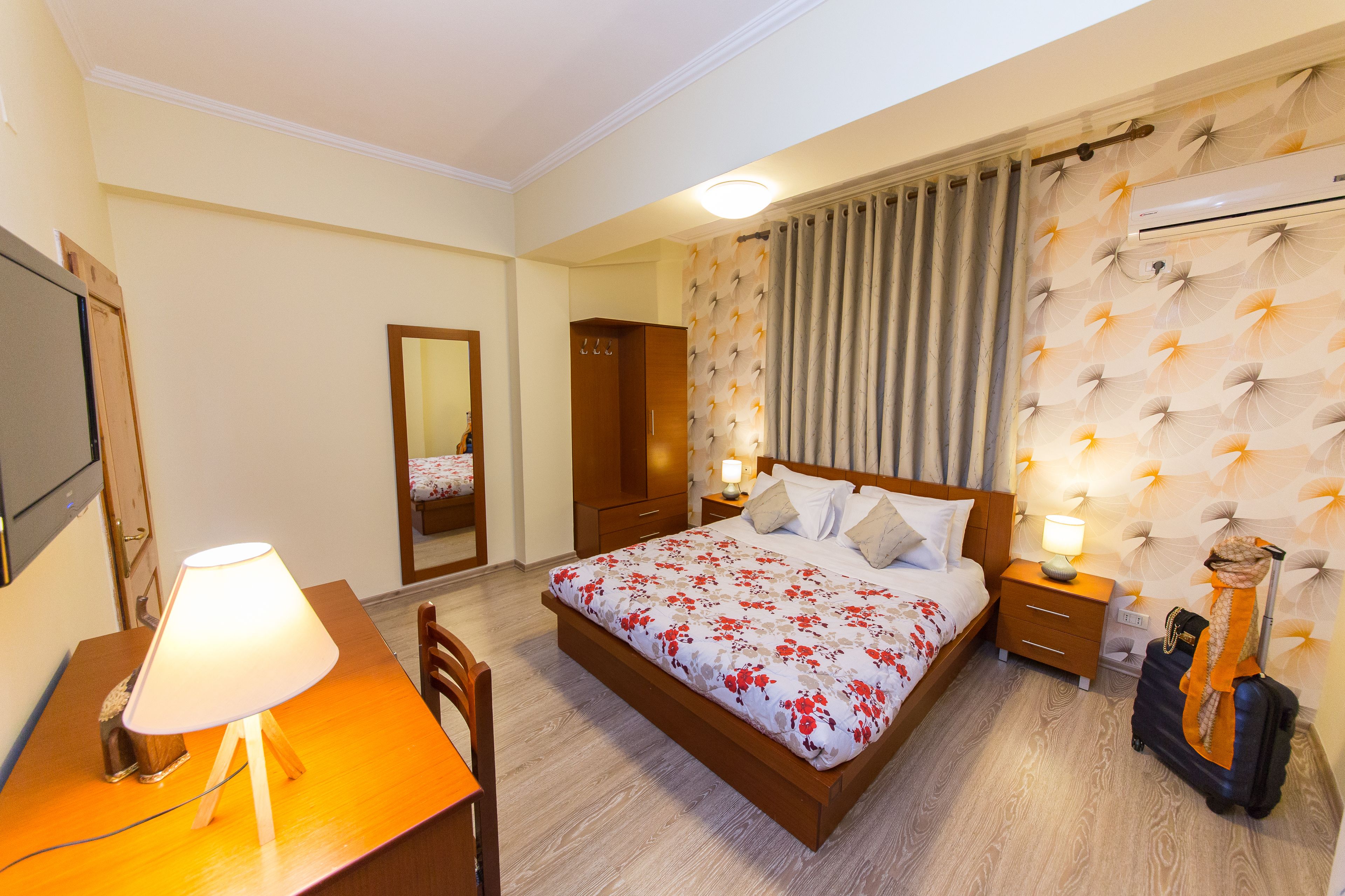 Double Room, Balcony | In-room safe, desk, blackout drapes, iron/ironing board