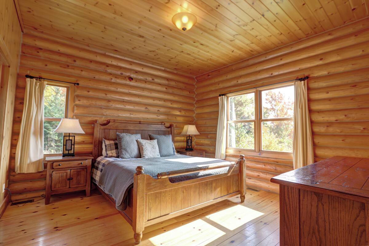 Standard-Chalet | 3 Schlafzimmer, hochwertige Bettwaren, individuell dekoriert