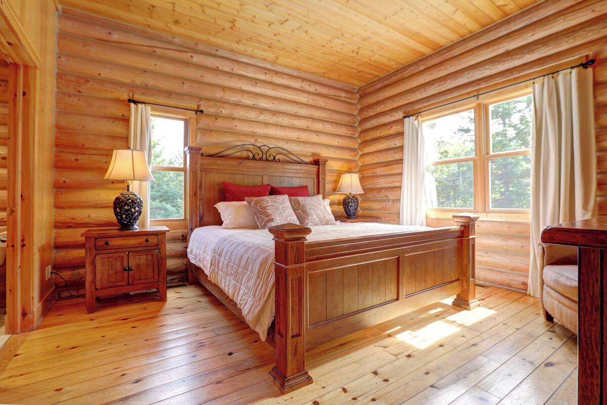 Standard-Chalet | 3 Schlafzimmer, hochwertige Bettwaren, individuell dekoriert