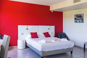 Premium bedding, minibar, in-room safe, desk