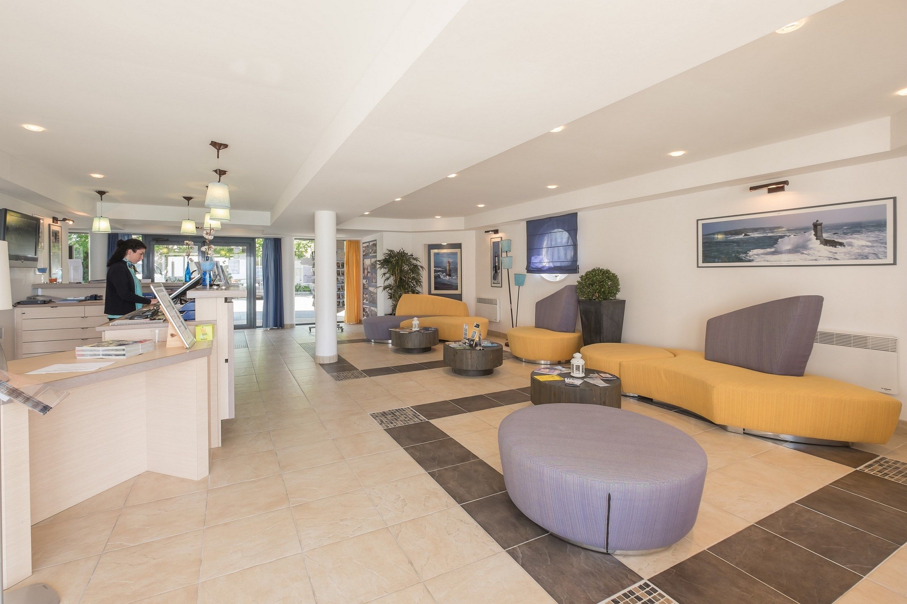 Sitzecke in der Lobby