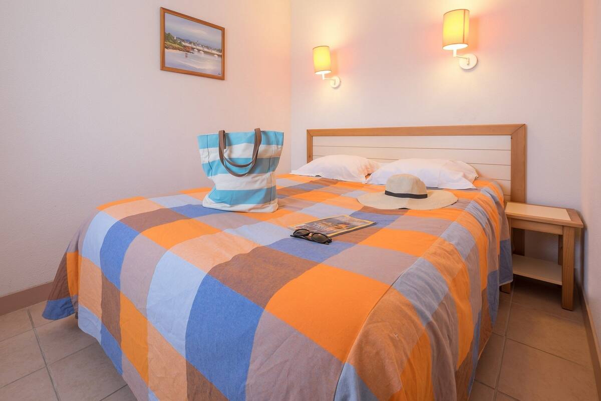 Blackout curtains, iron/ironing board (on request), free WiFi