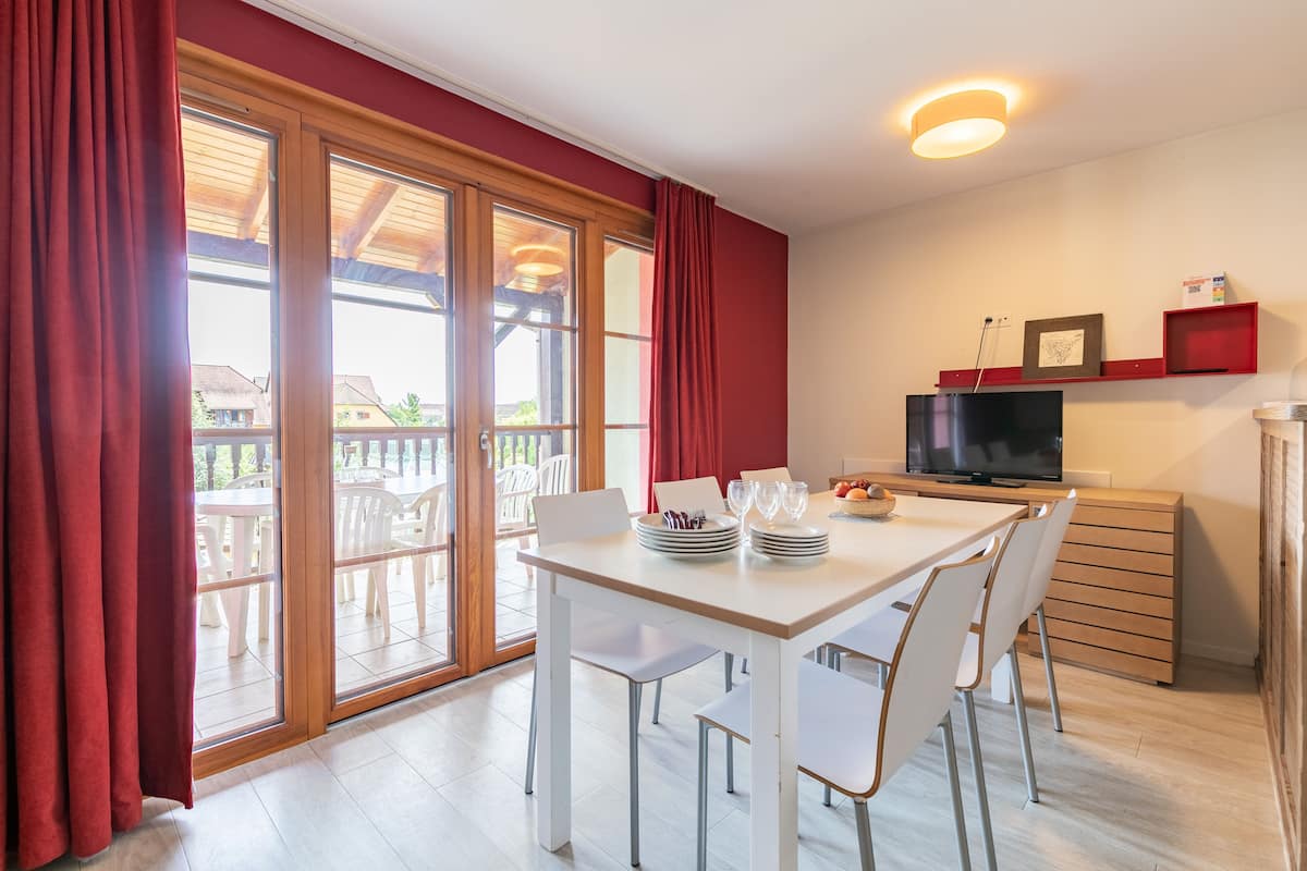 Apartment 7 people - 2 bedrooms - Duplex - Garden view | Dining room