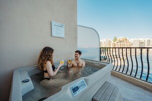 Superior Double Room, Sea View (with Spa Bath) | Terrace/patio