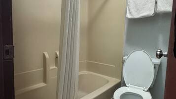 Ensemble douche/baignoire, sĂšche-cheveux, serviettes fournies