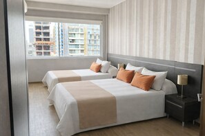 패밀리 트리플룸 | 저자극성 침구, 미니바, 객실 내 금고, 각각 다른 스타일의 인테리어