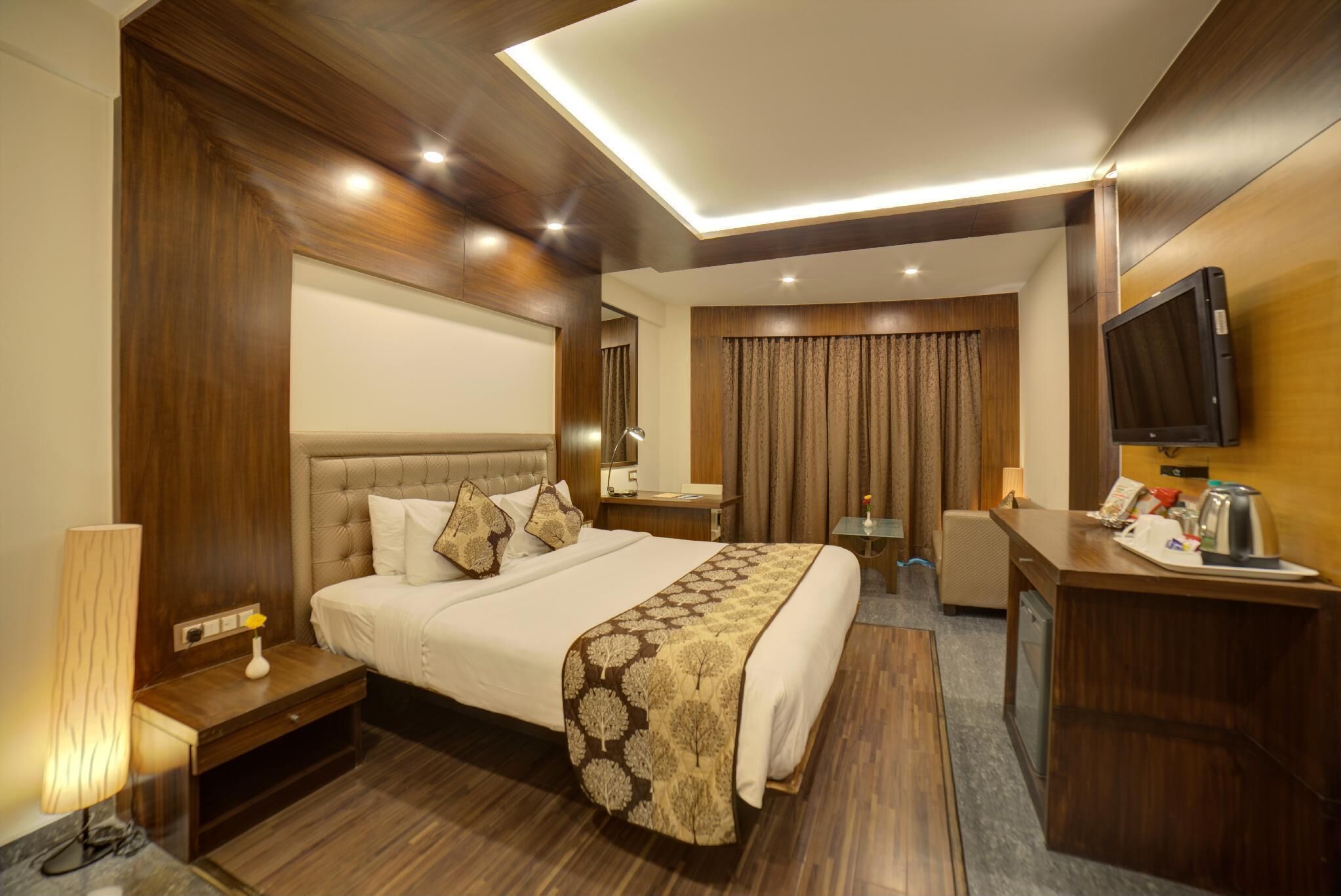 Ropa de cama de alta calidad, camas con pillow-top y minibar 